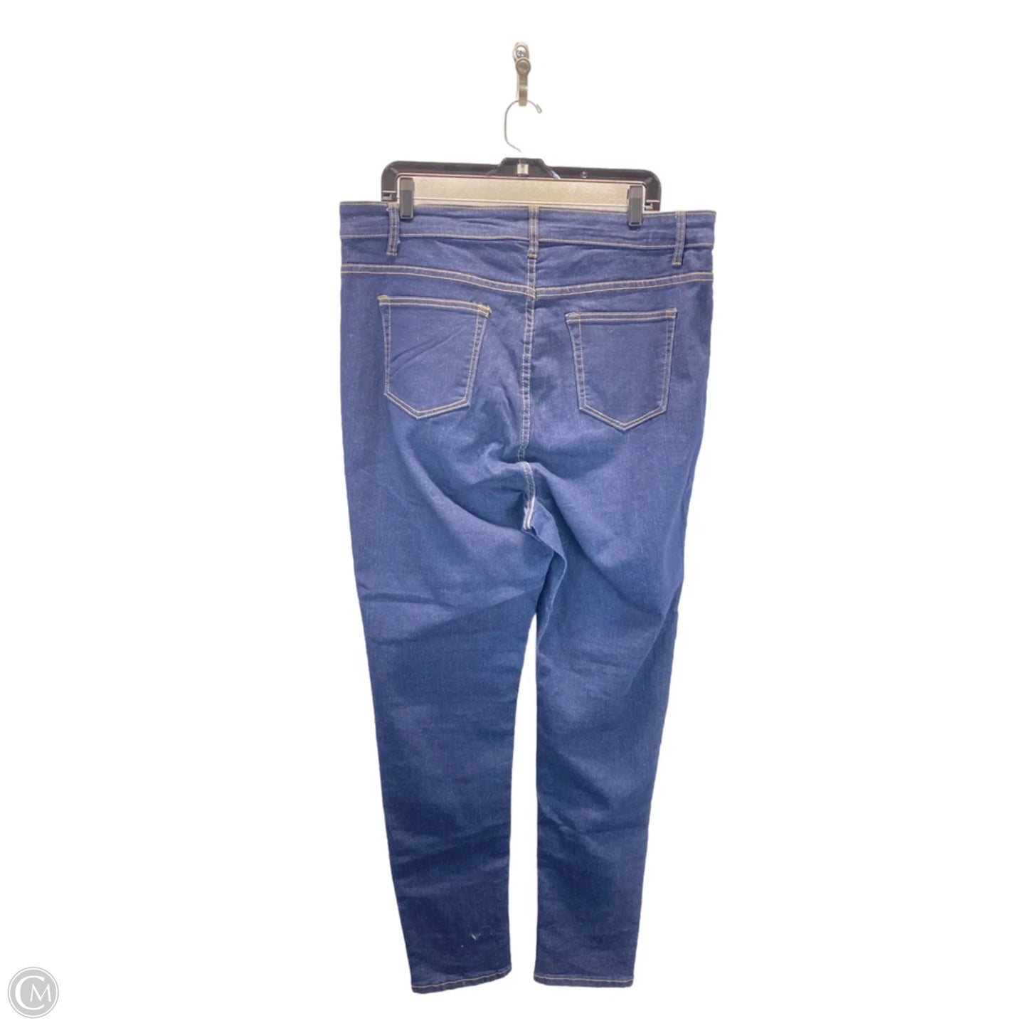 Jeans Skinny By Clothes Mentor In Blue, Size: 3x