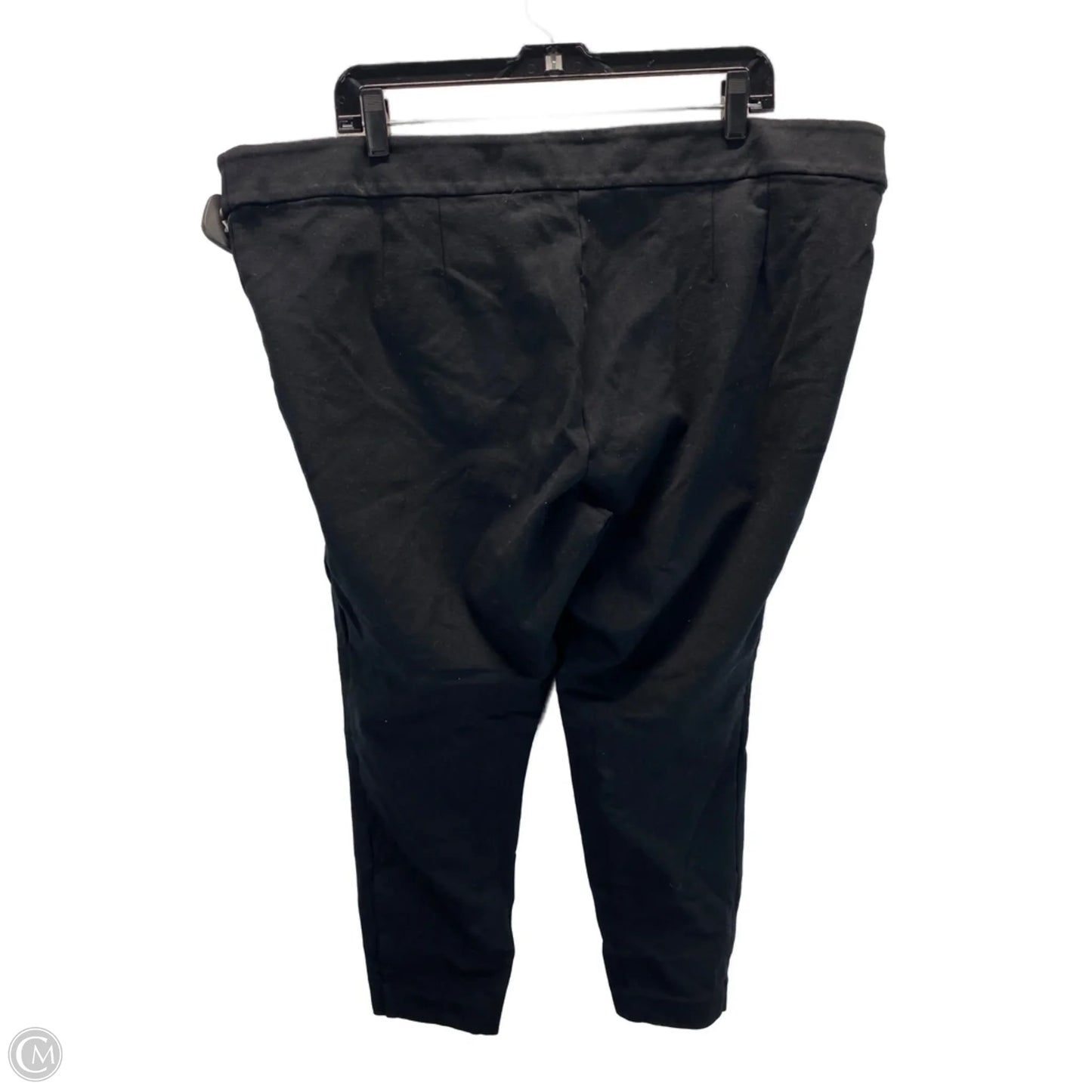 Pants Dress By Loft In Black & Gold, Size: 20