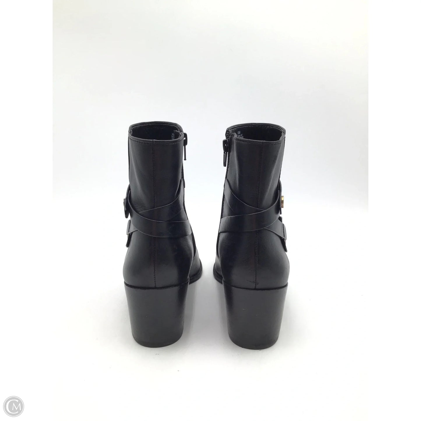 Boots Ankle Heels By Anne Klein In Black, Size: 10
