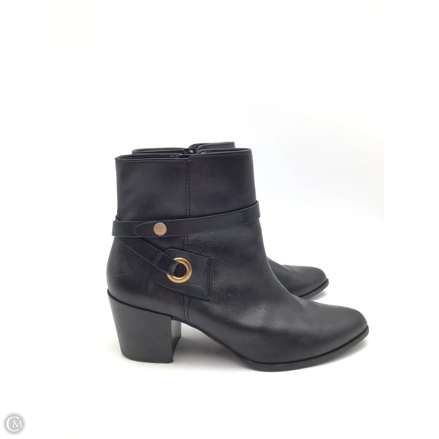 Boots Ankle Heels By Anne Klein In Black, Size: 10