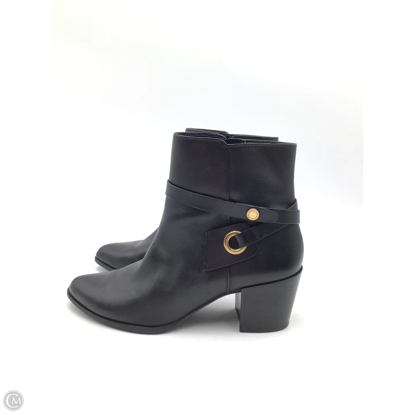 Boots Ankle Heels By Anne Klein In Black, Size: 10