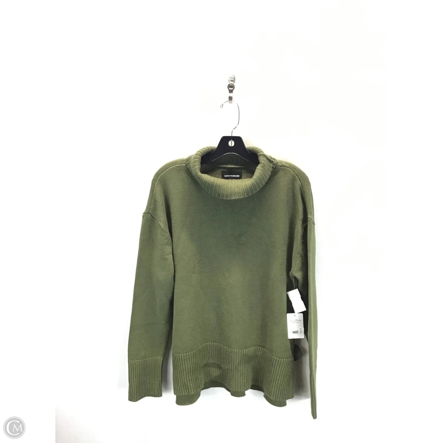 Sweater By Lucky Brand In Green, Size: S