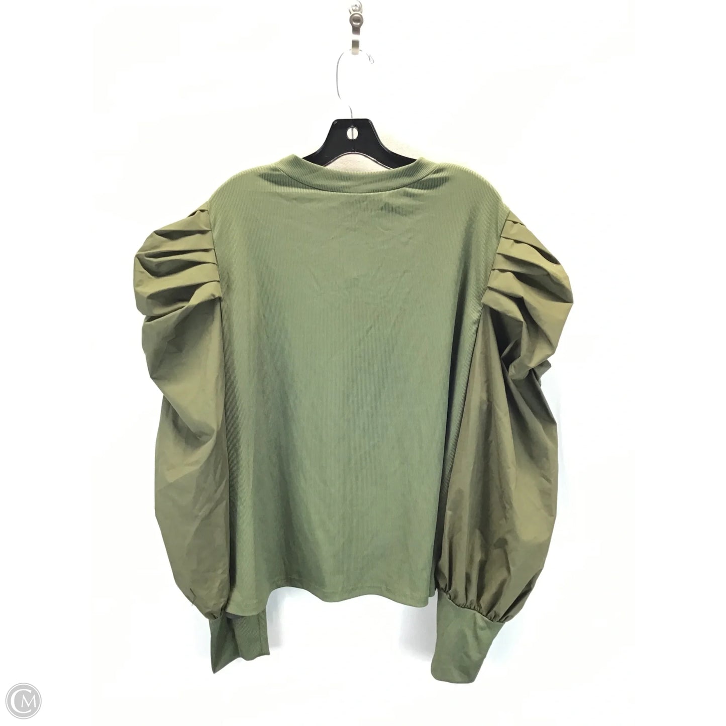 Top Long Sleeve By Clothes Mentor In Green, Size: 3x
