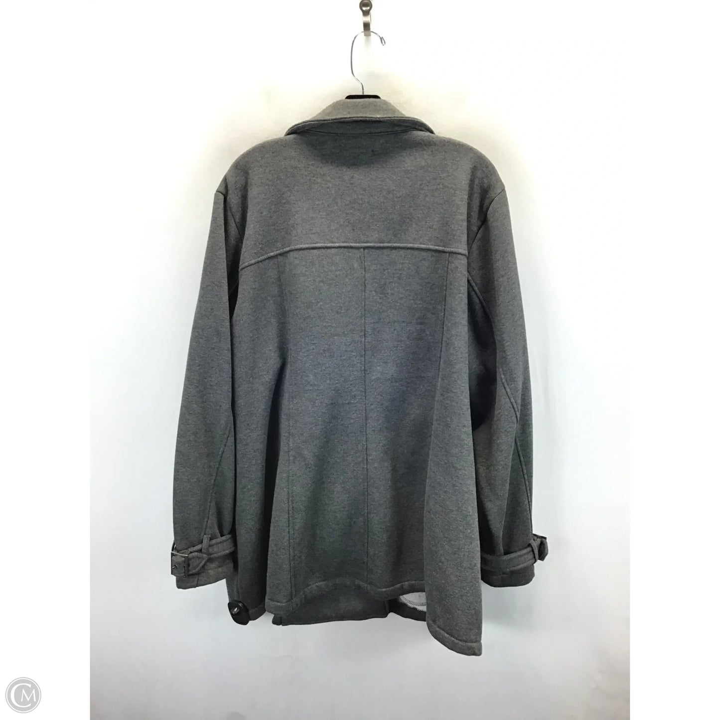 Coat Peacoat By Torrid In Grey, Size: 4x