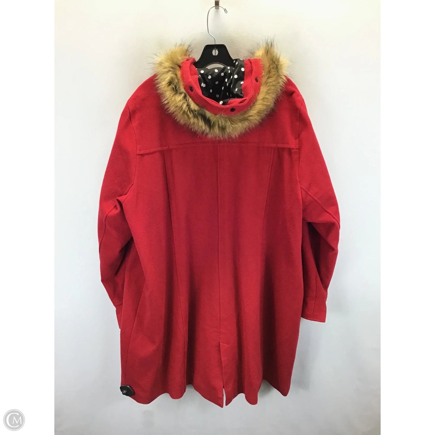 Coat Peacoat By Torrid In Red, Size: 4x