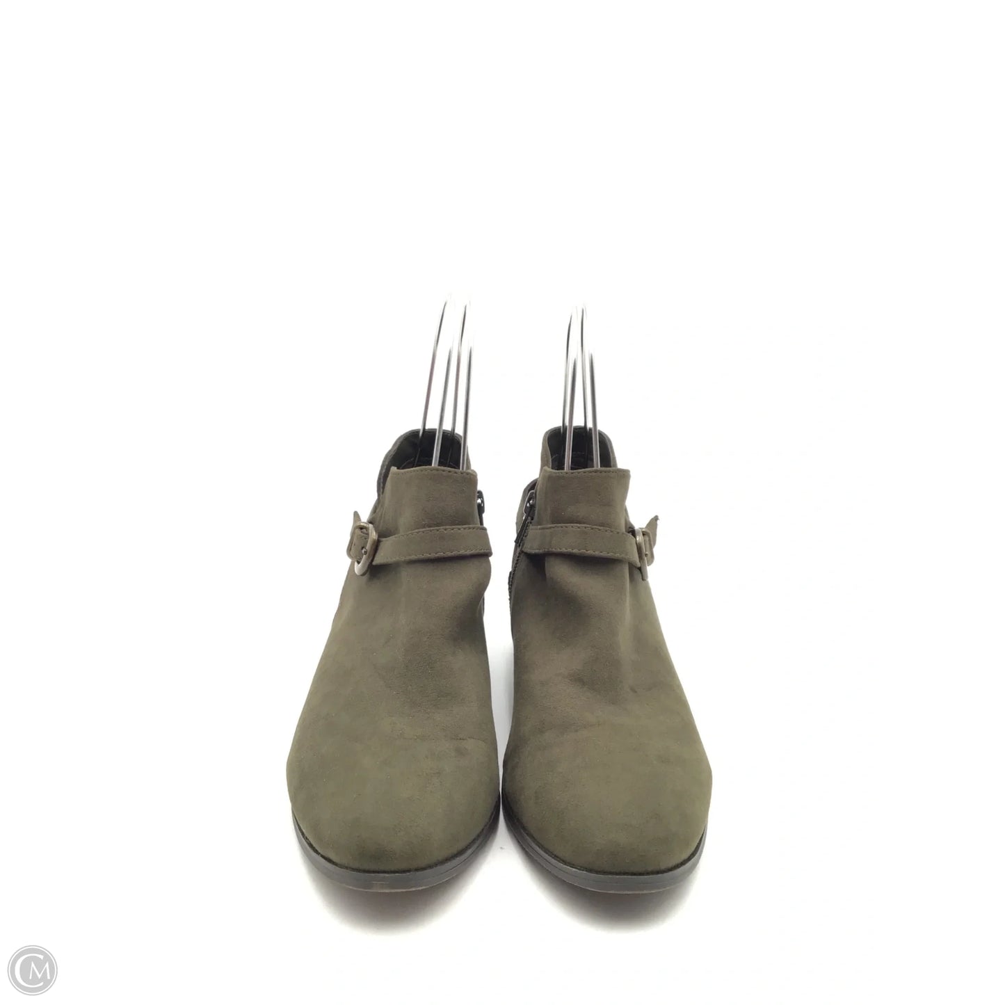 Boots Ankle Heels By St Johns Bay In Green, Size: 8