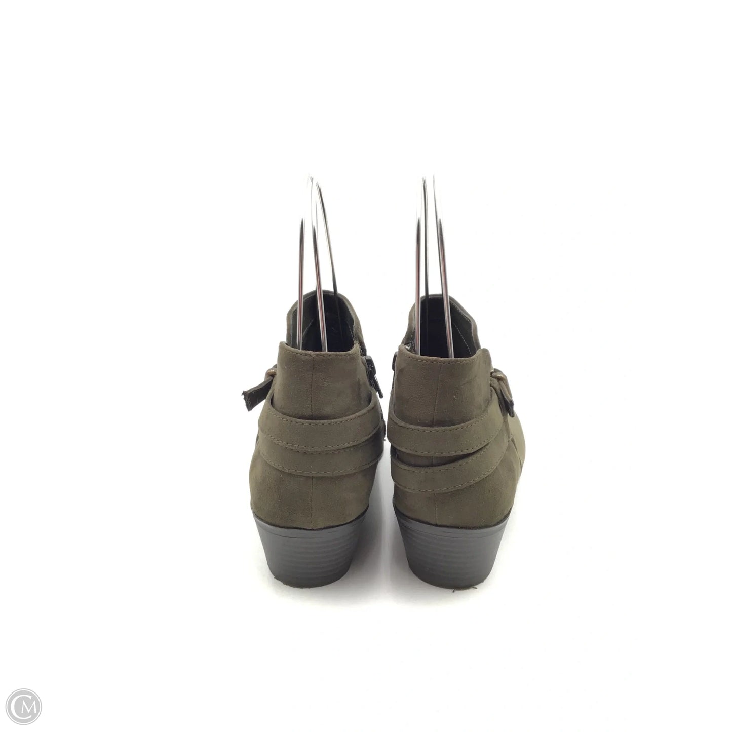 Boots Ankle Heels By St Johns Bay In Green, Size: 8