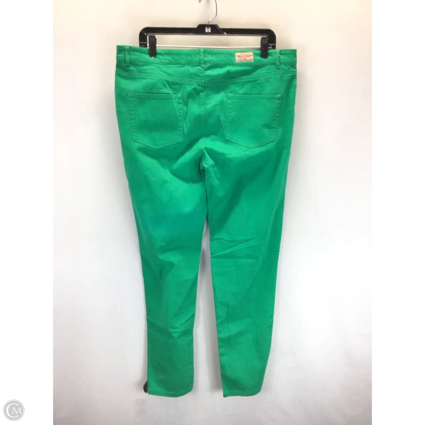 Jeans Skinny By Judy Blue In Green, Size: 1x