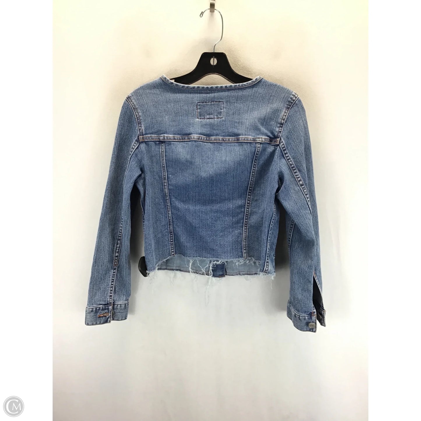 Jacket Denim By Banana Republic In Blue, Size: S