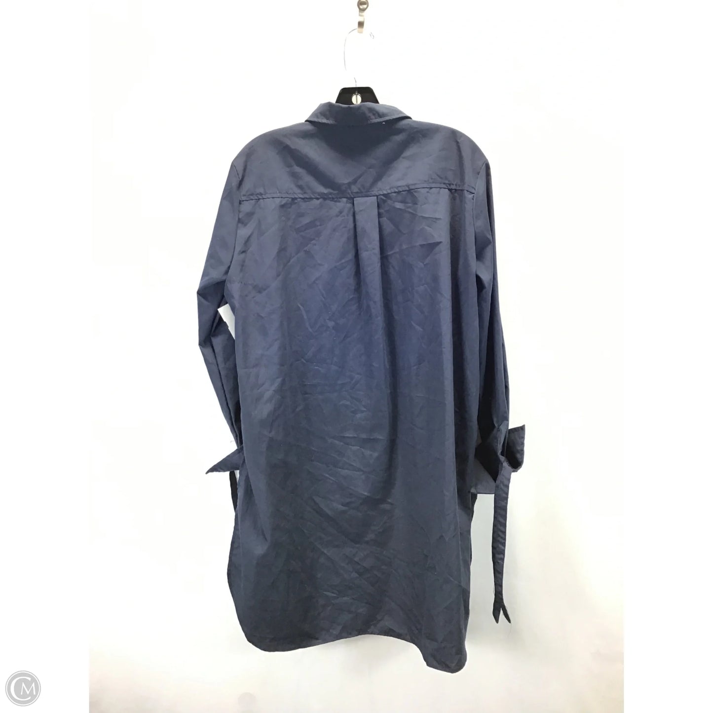 Top Long Sleeve By Clothes Mentor In Navy, Size: L