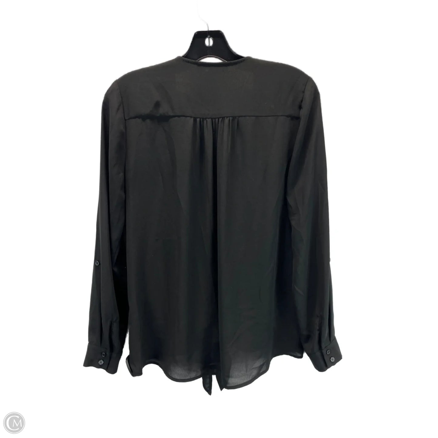 Top Long Sleeve By Ro & De In Black, Size: S