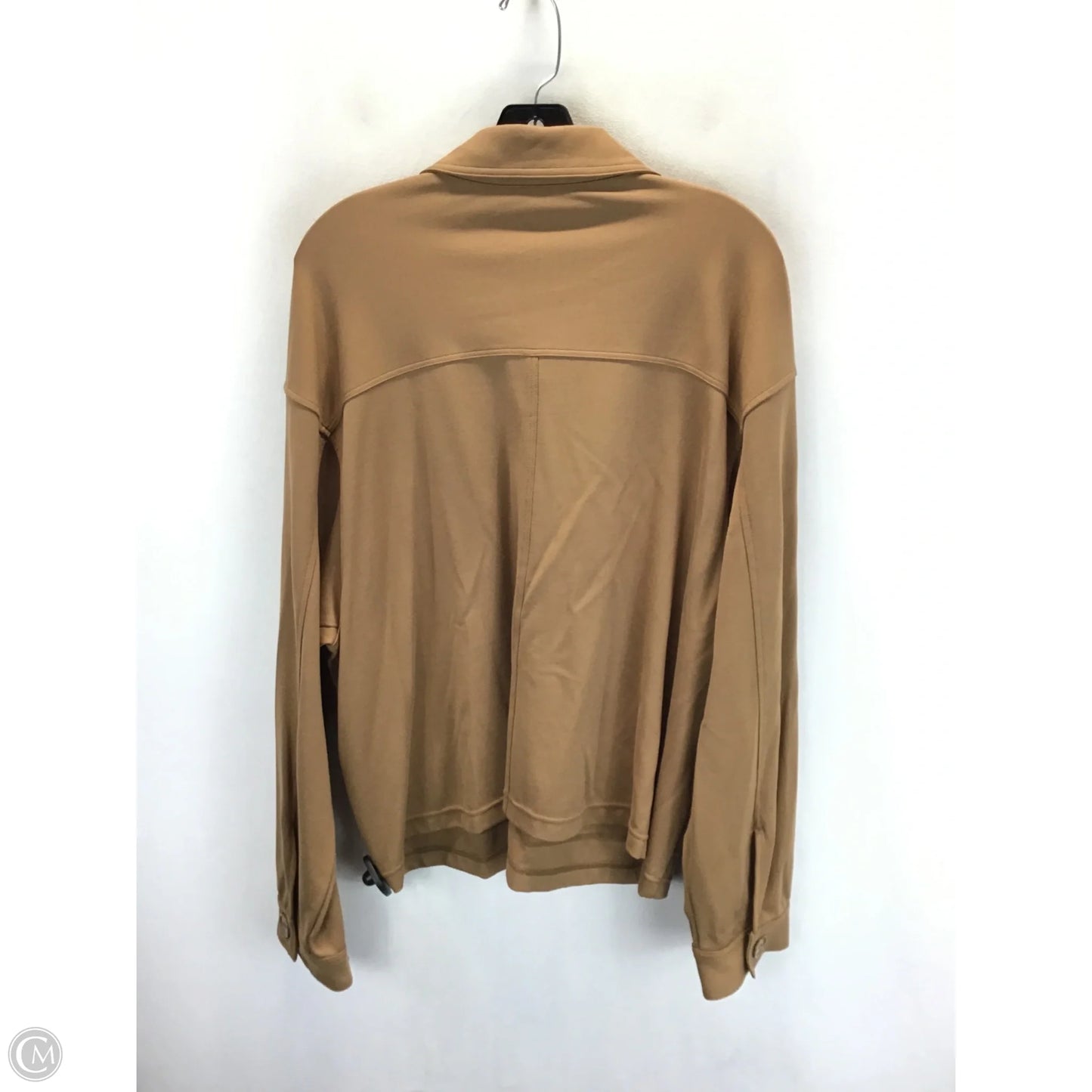 Jacket Shirt By Max Studio In Brown, Size: Xl