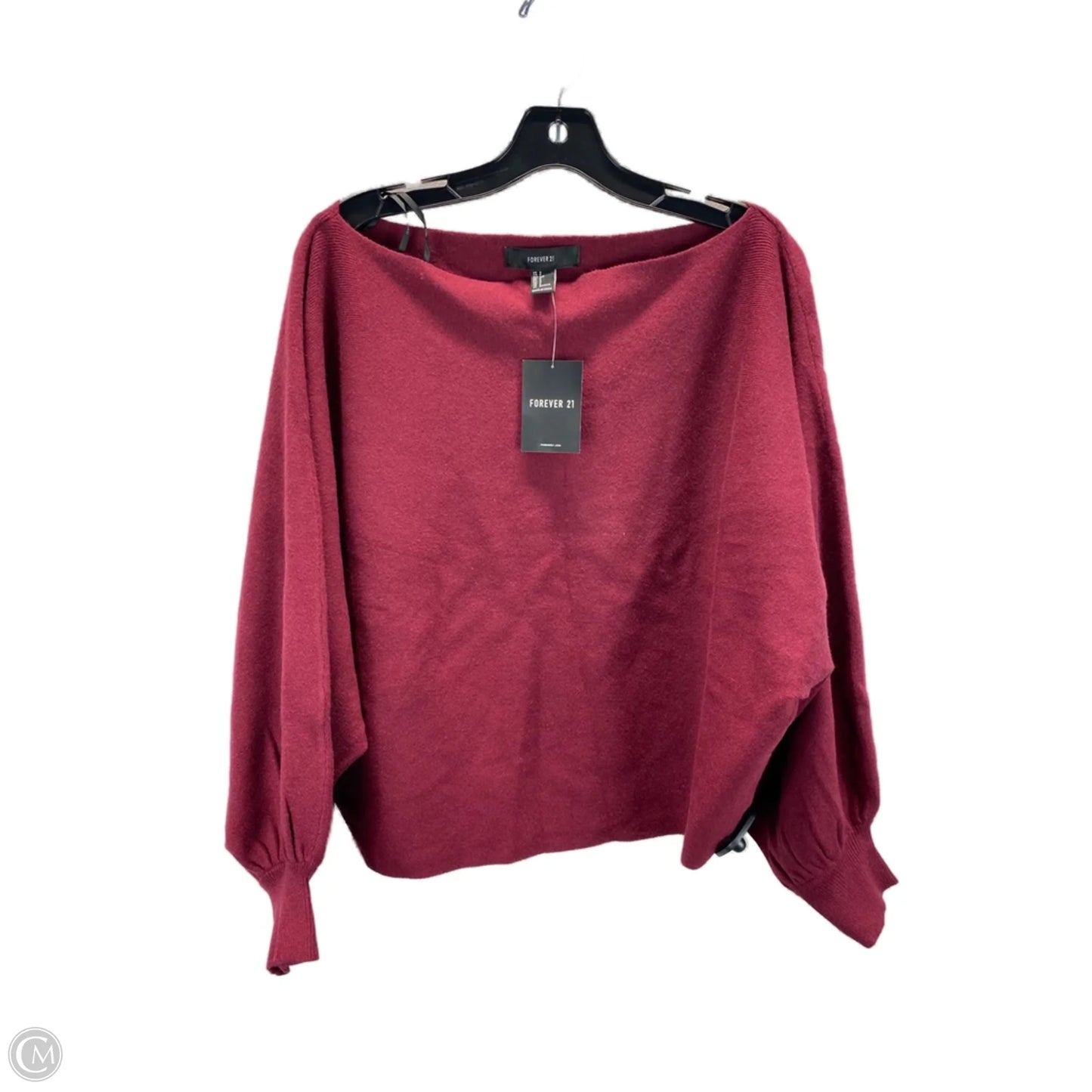 Sweater By Forever 21 In Red, Size: S