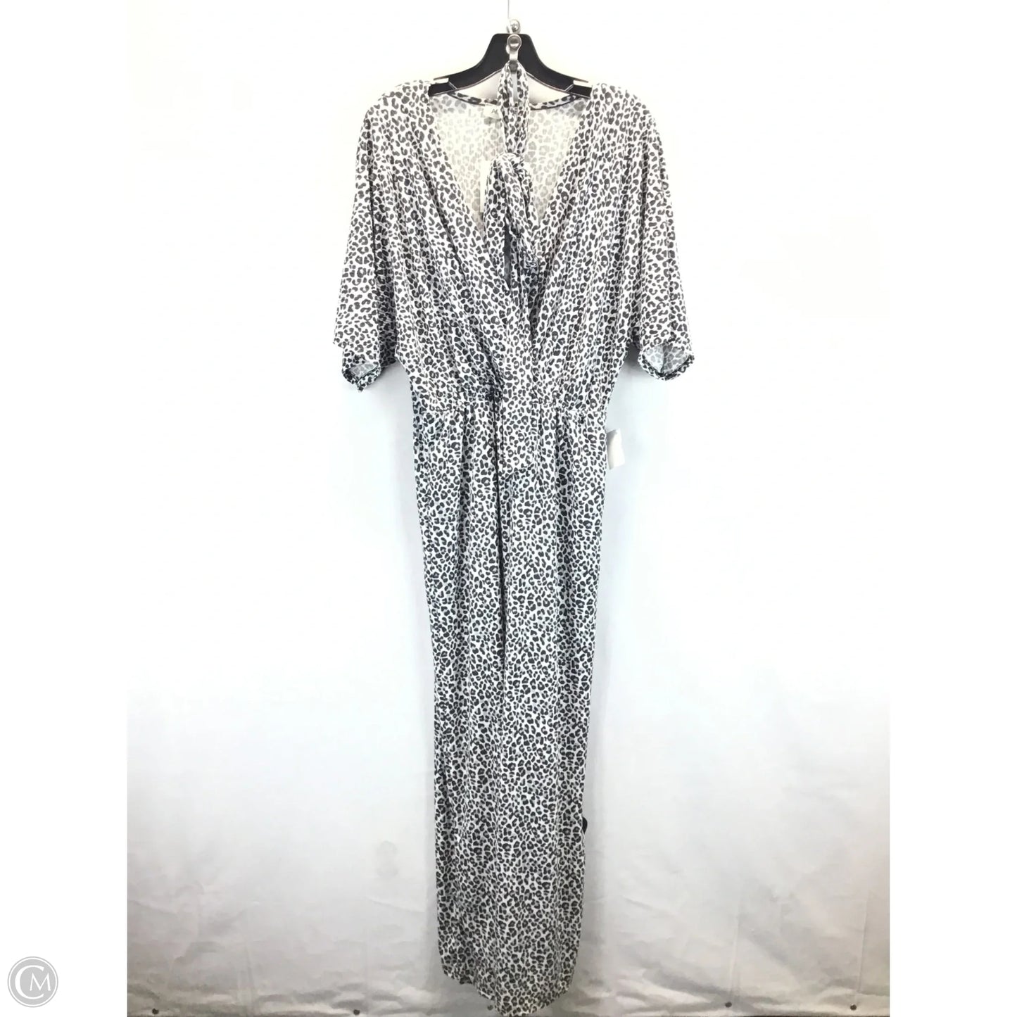 Jumpsuit By Accent In Animal Print, Size: Xl