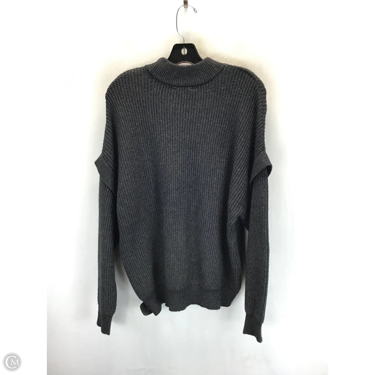Sweater By Terra & Sky In Grey, Size: Xl