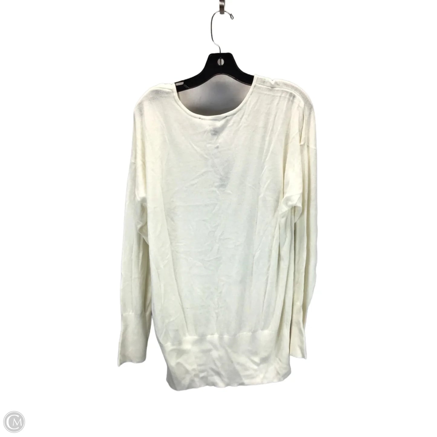 Sweater By White House Black Market In Cream, Size: Xl