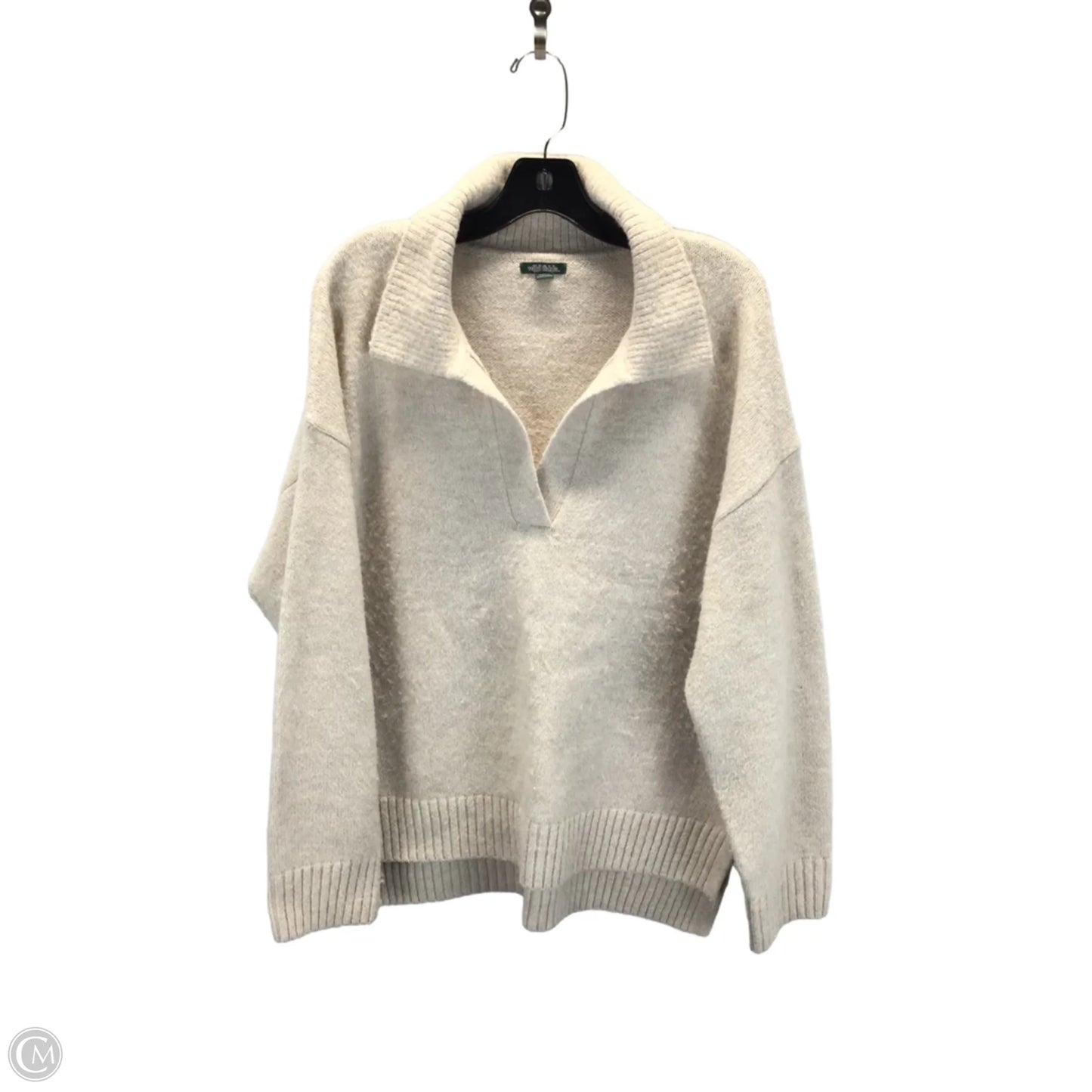 Sweater By Wild Fable In Cream, Size: L