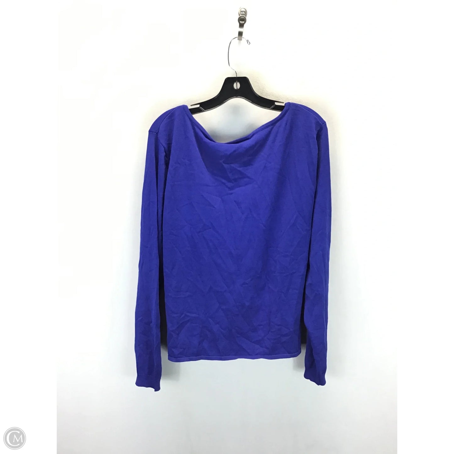 Top Long Sleeve By New York And Co In Blue, Size: Xxl