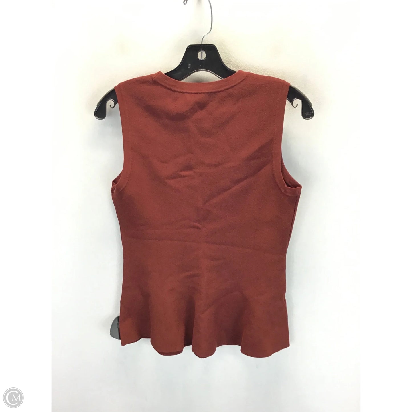 Top Sleeveless By Ann Taylor In Bronze, Size: S