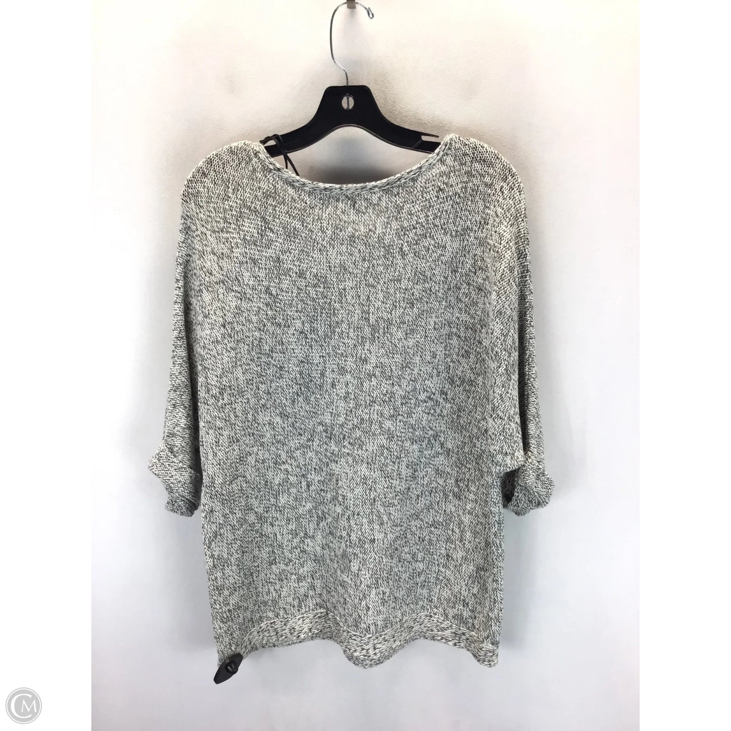 Sweater By H&m In Grey & White, Size: S