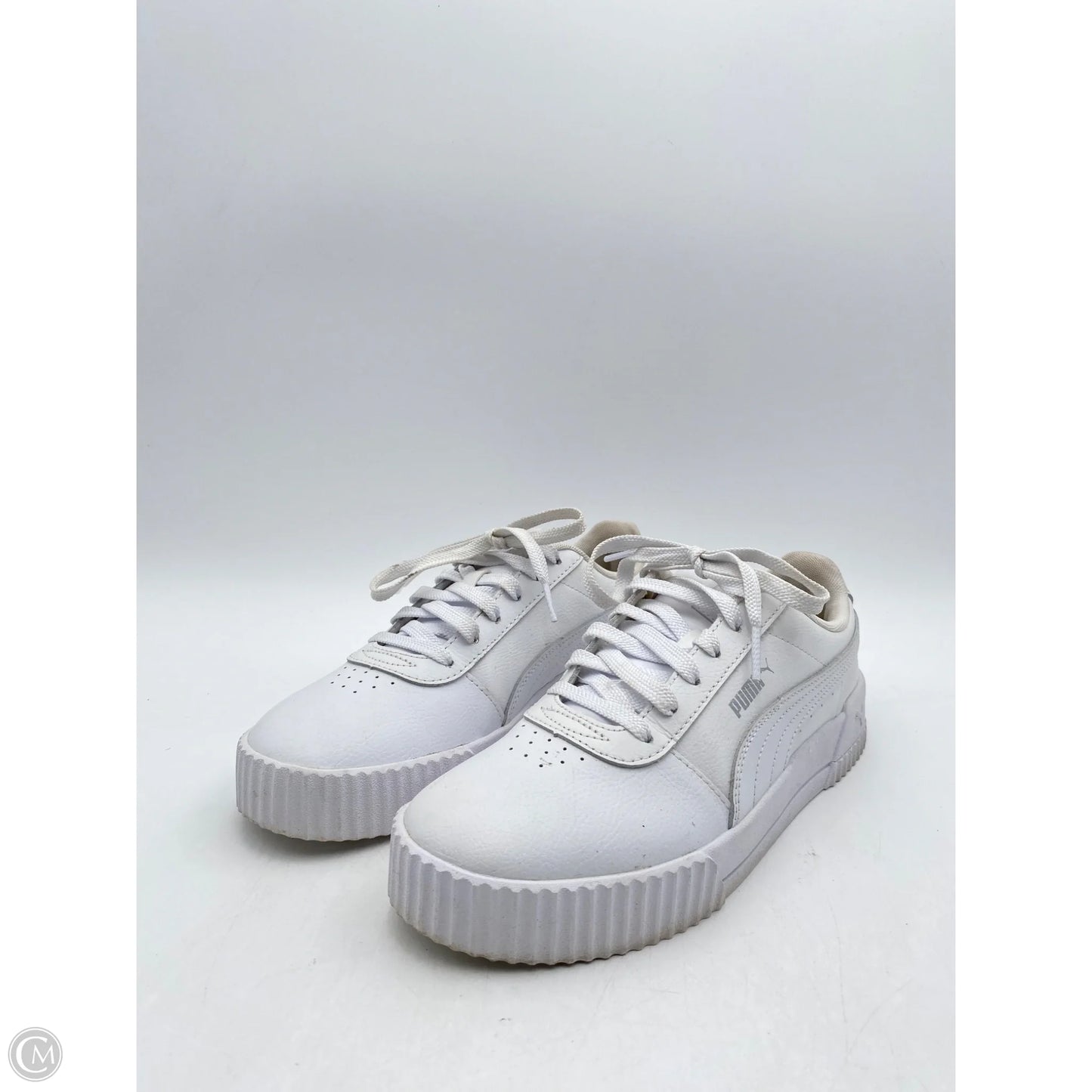 Shoes Sneakers By Puma In White, Size: 9