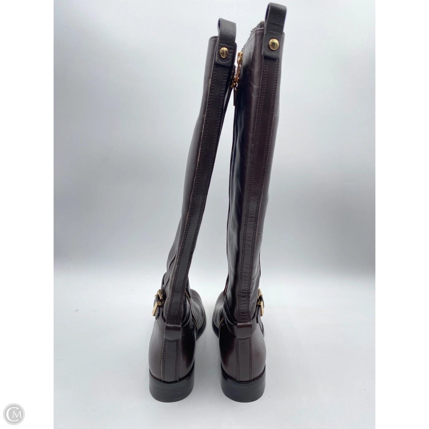 Boots Mid-calf Flats By Michael By Michael Kors In Brown, Size: 7.5