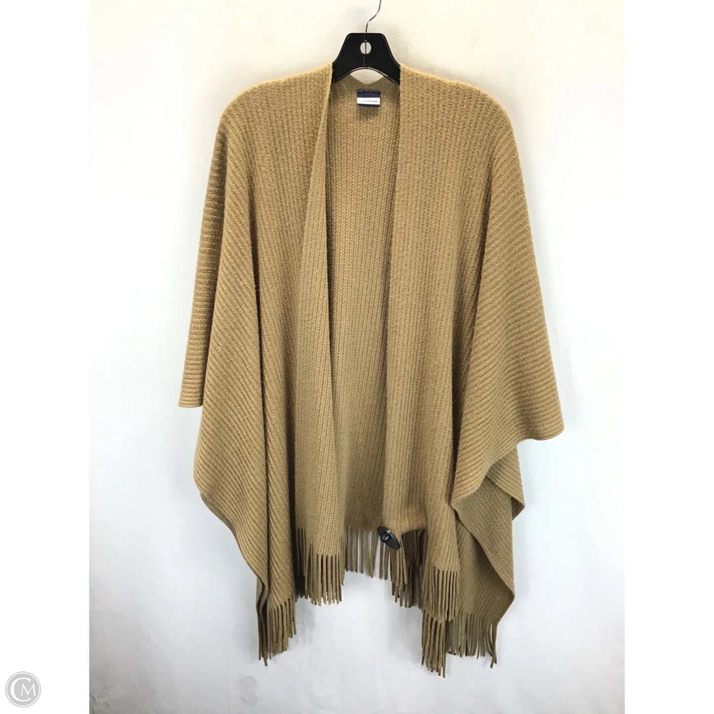 Shawl By Croft And Barrow In Tan, Size: Osfm