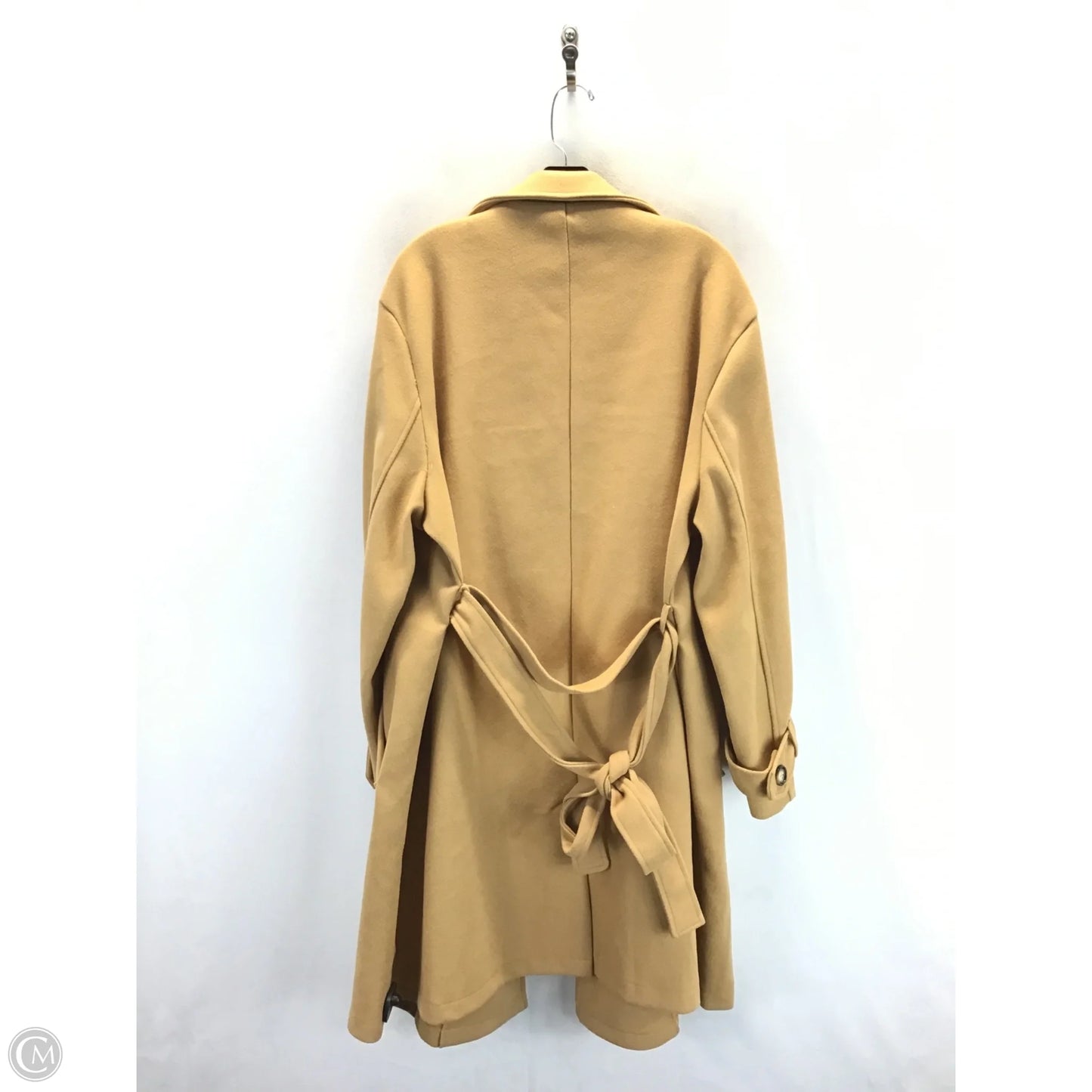 Coat Trench Coat By Shein In Tan, Size: 4x