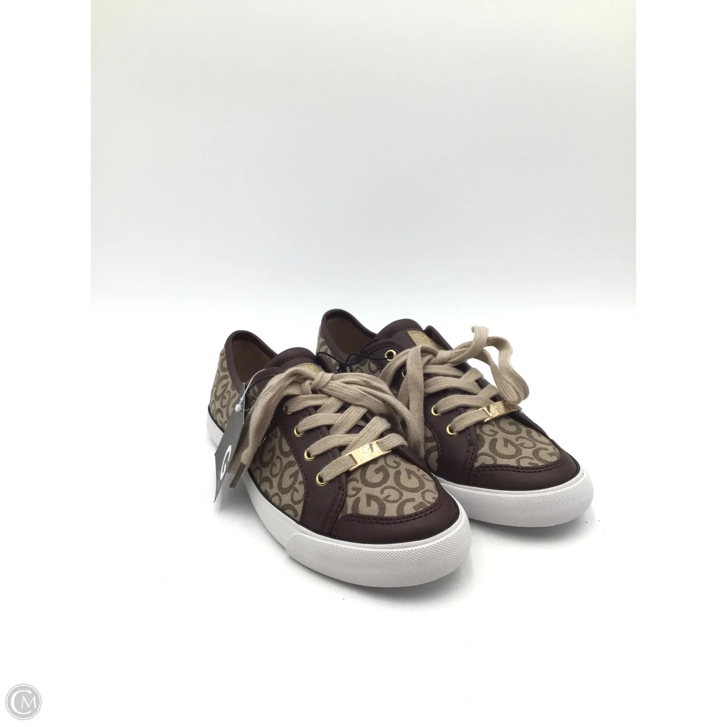 Shoes Sneakers By G By Guess In Brown & Tan, Size: 7.5