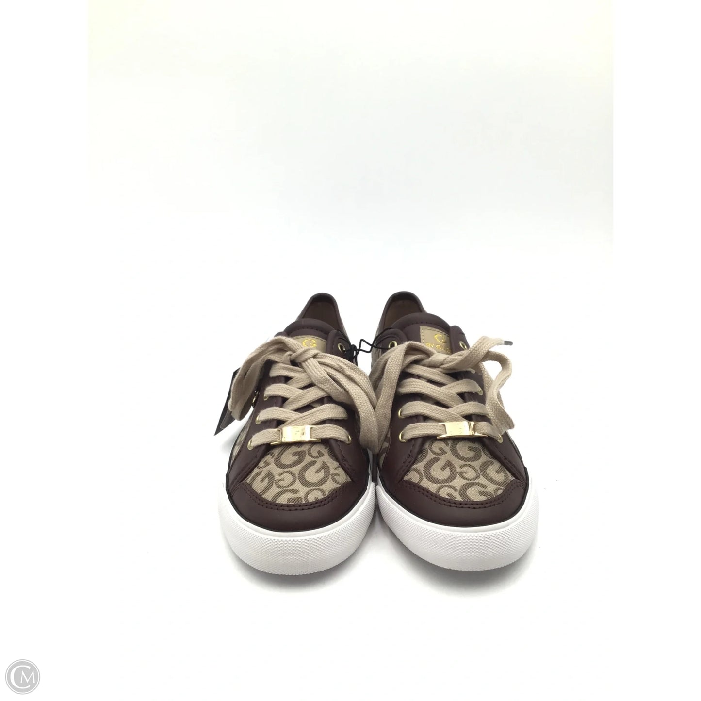 Shoes Sneakers By G By Guess In Brown & Tan, Size: 7.5