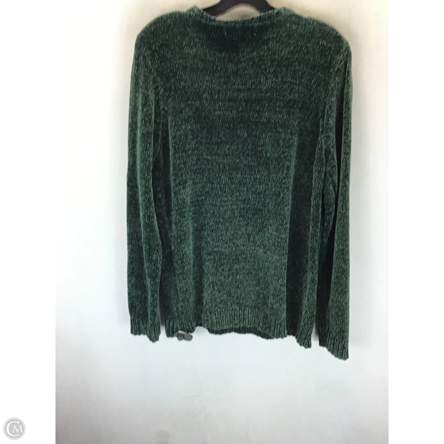 Sweater By Karen Scott In Green, Size: L