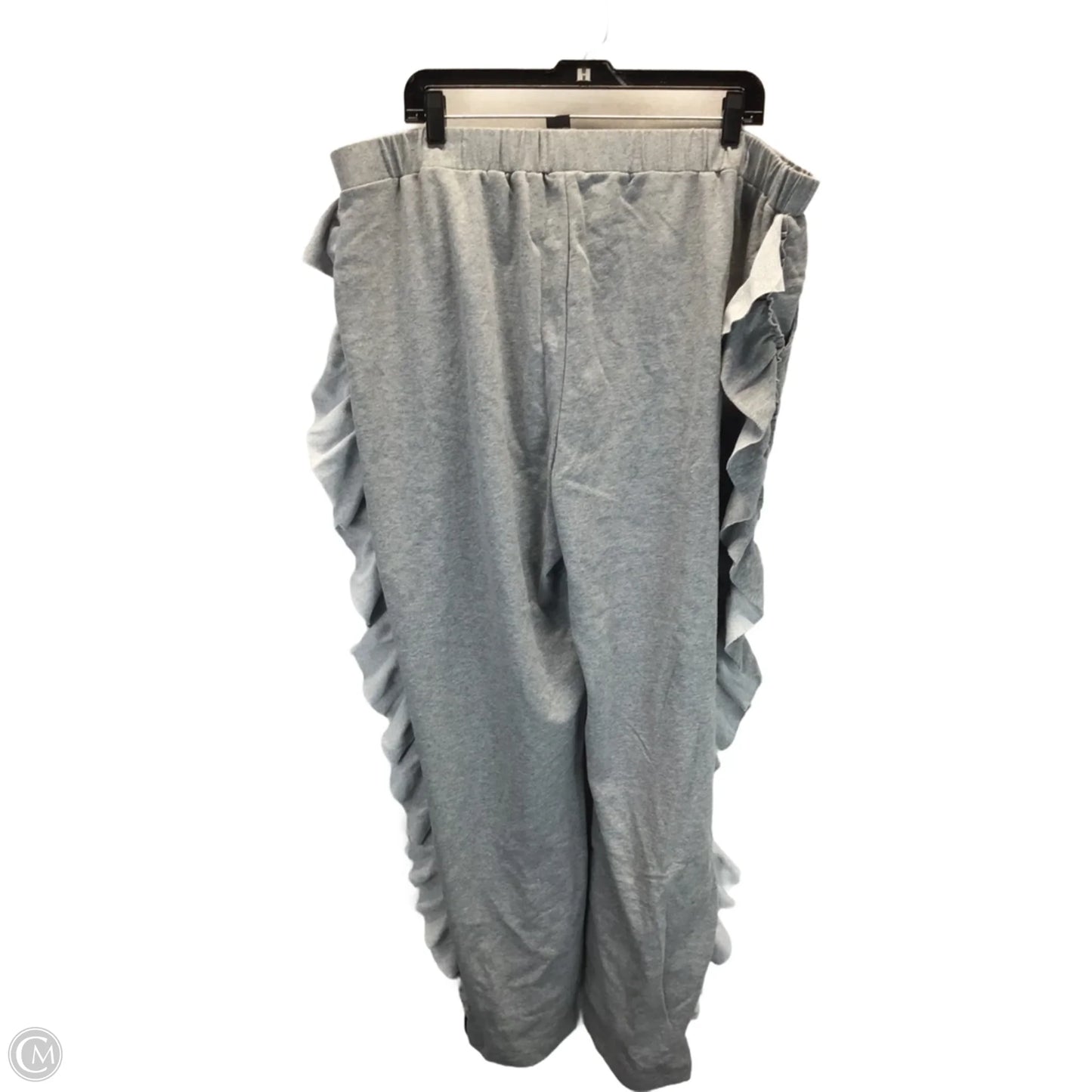 Pants Set 2pc By Ashley Stewart In Grey, Size: 2x