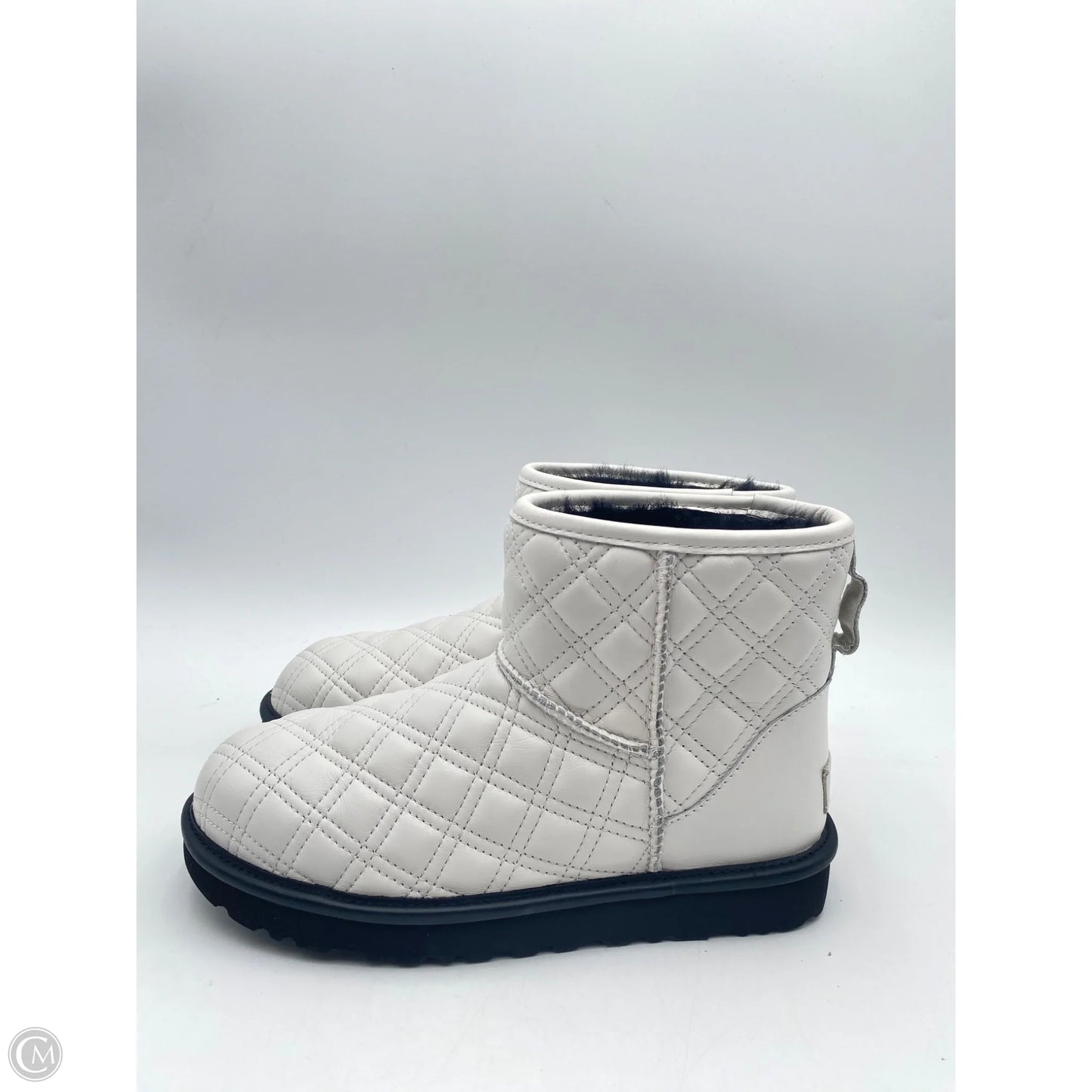 Boots Designer By Ugg In White, Size: 7