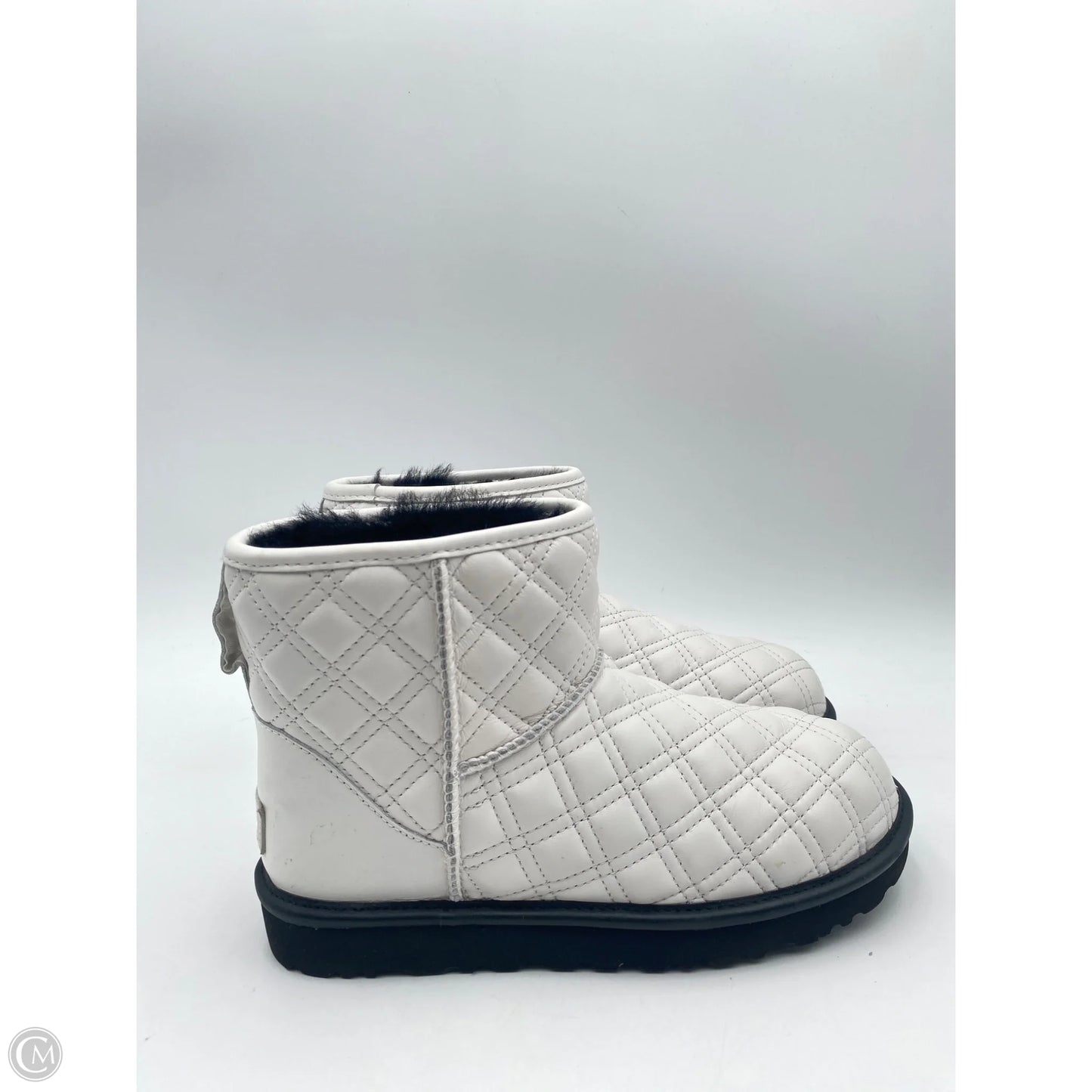 Boots Designer By Ugg In White, Size: 7