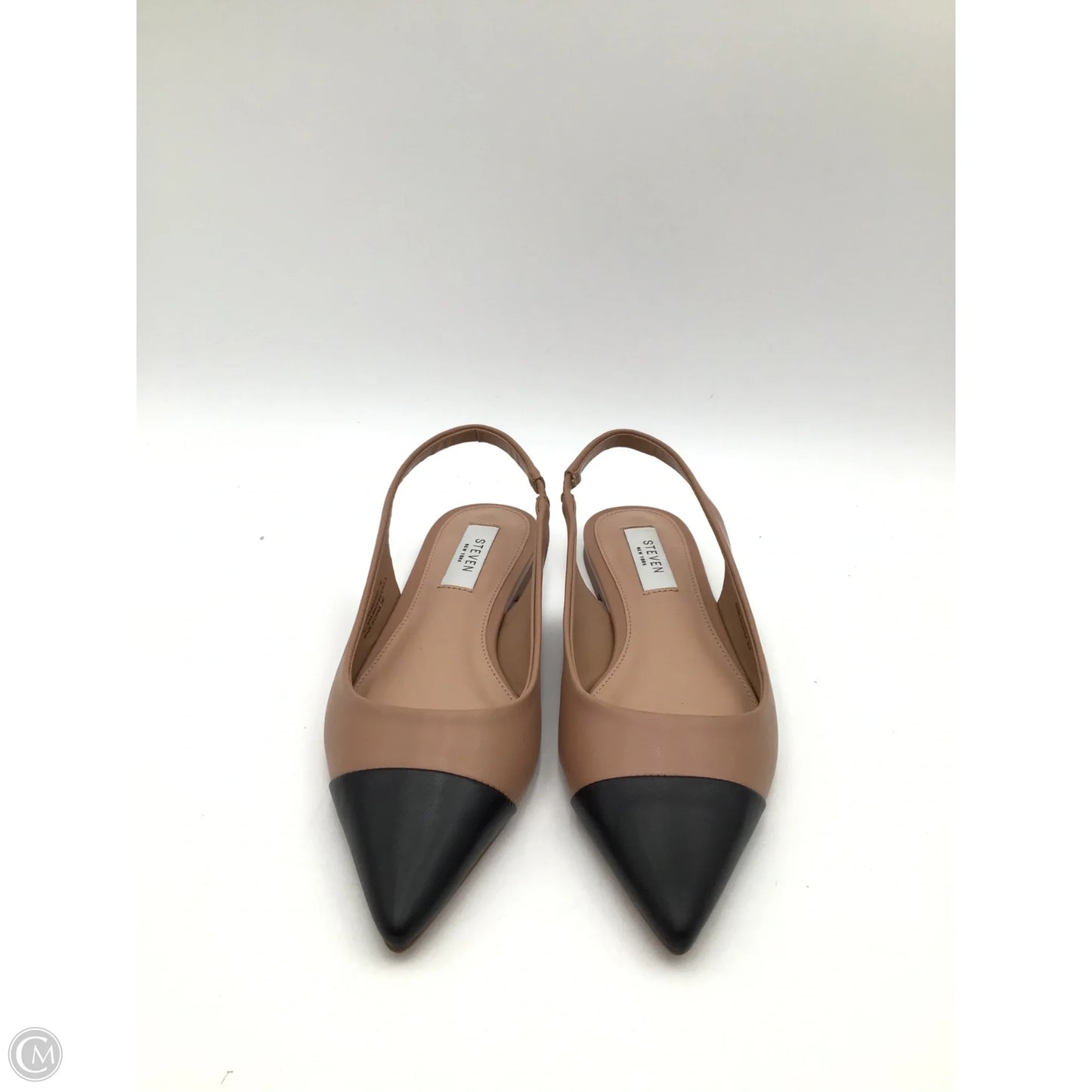 Shoes Flats By Clothes Mentor In Black & Tan, Size: 7