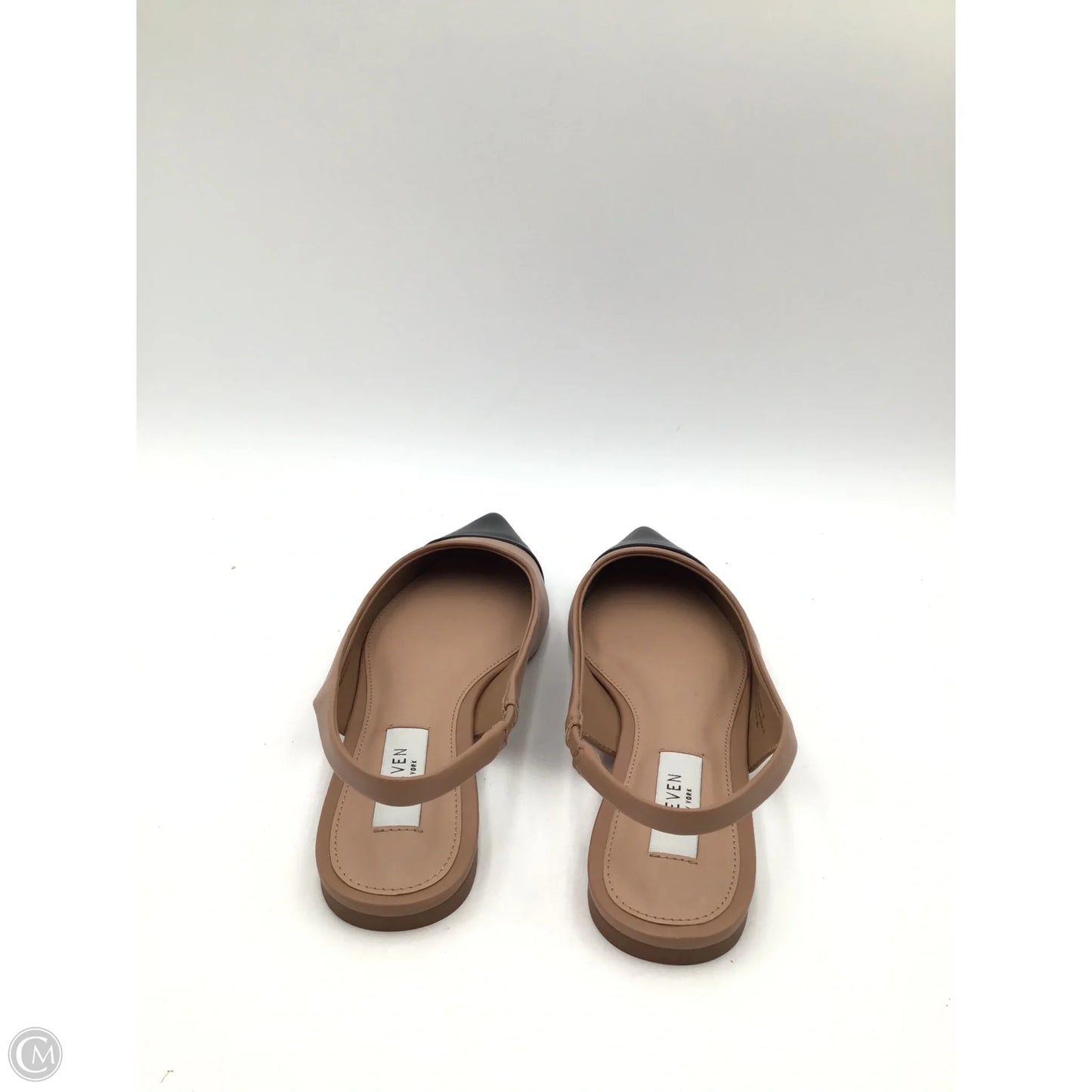Shoes Flats By Clothes Mentor In Black & Tan, Size: 7