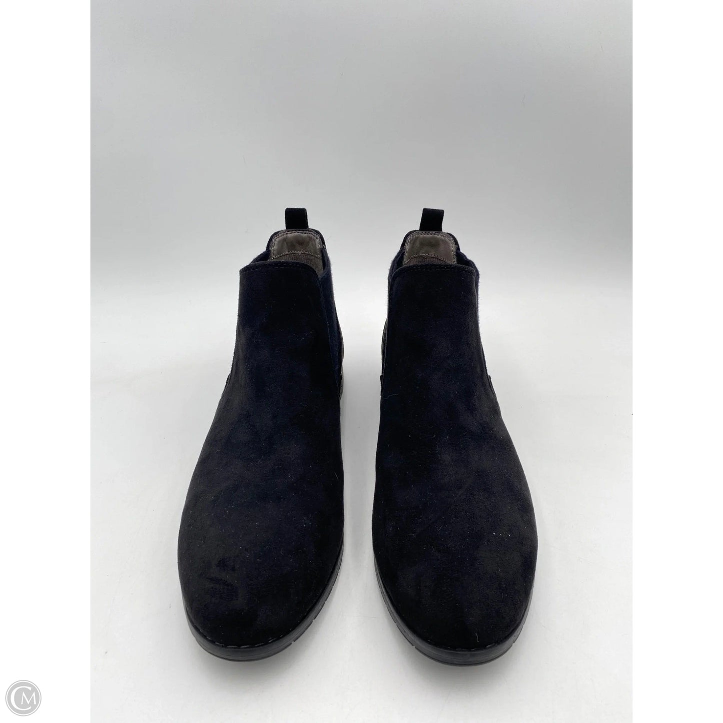 Boots Ankle Flats By Sofft In Black, Size: 11
