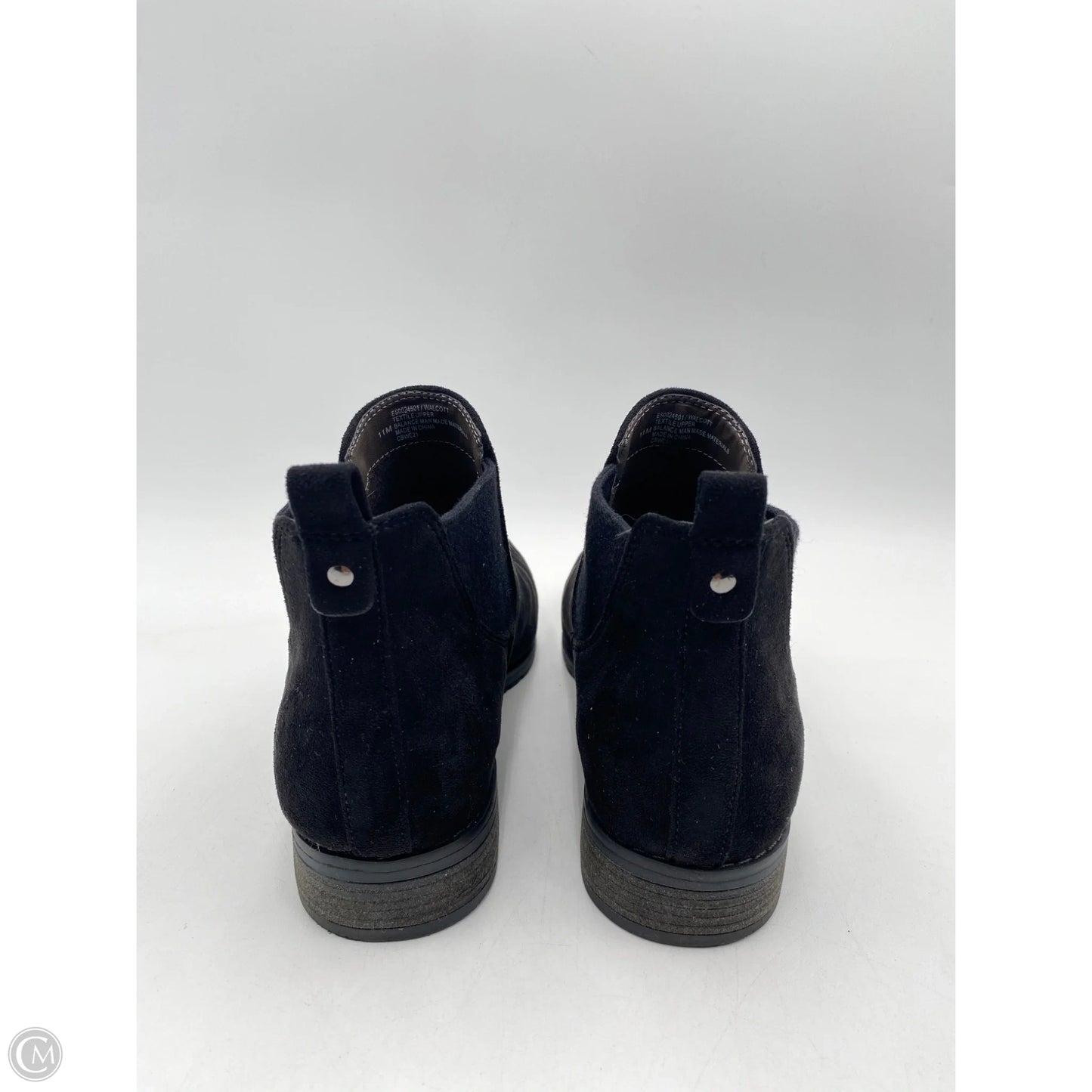Boots Ankle Flats By Sofft In Black, Size: 11