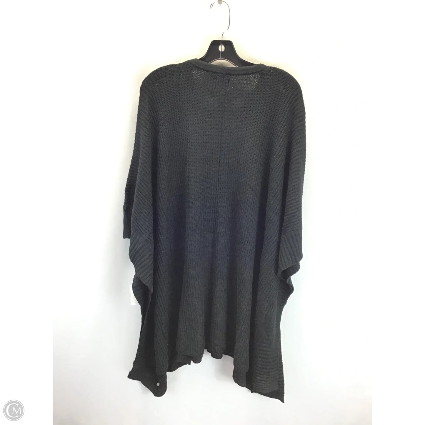 Poncho By 14th And Union In Black, Size: Osfm