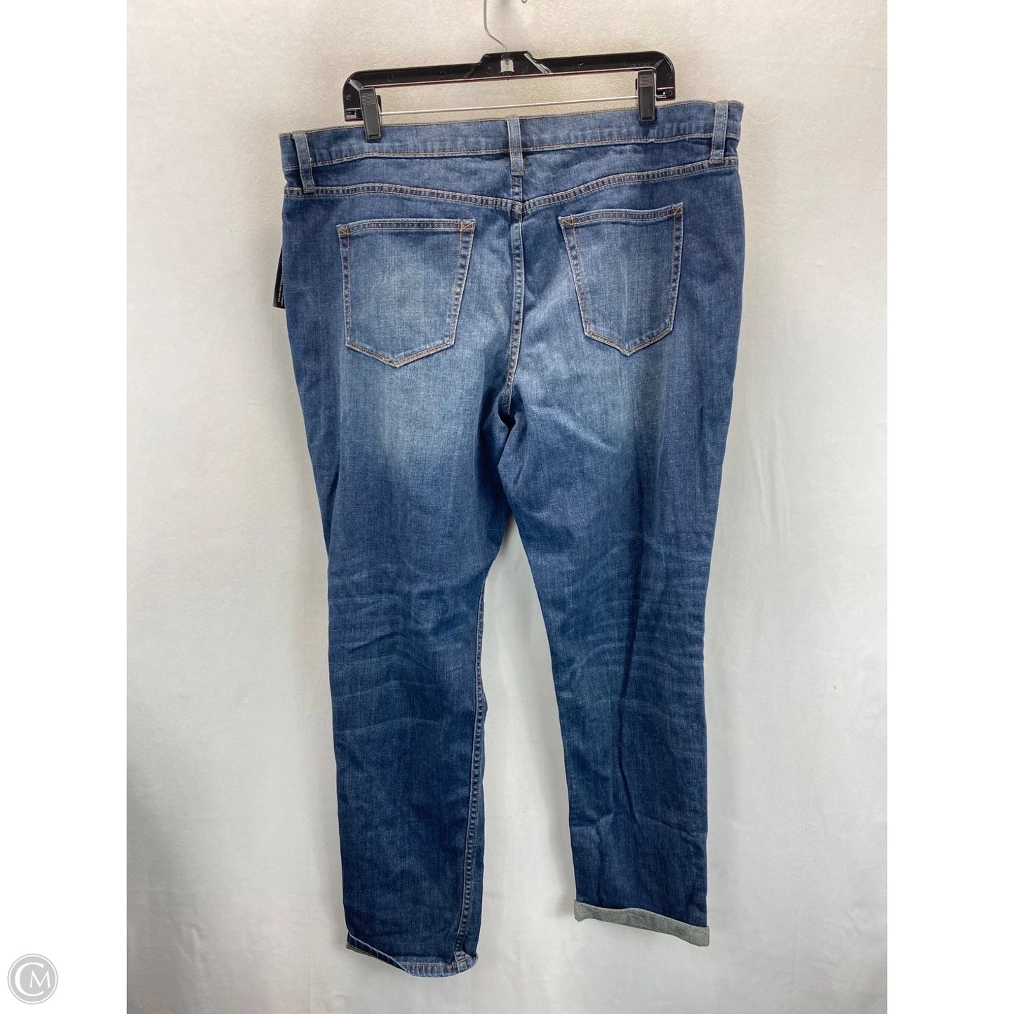 Jeans Boyfriend By Ana In Blue, Size: 18