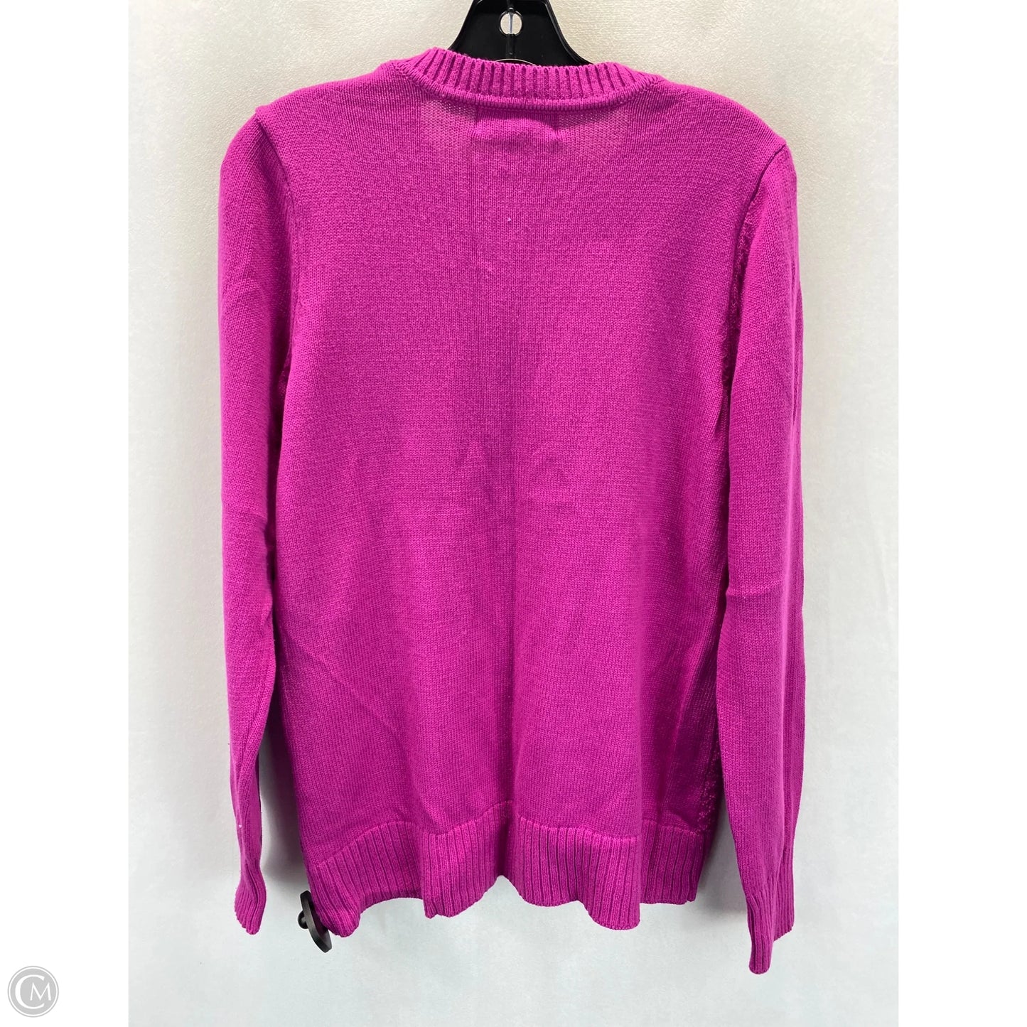 Sweater By Karen Scott In Pink, Size: M