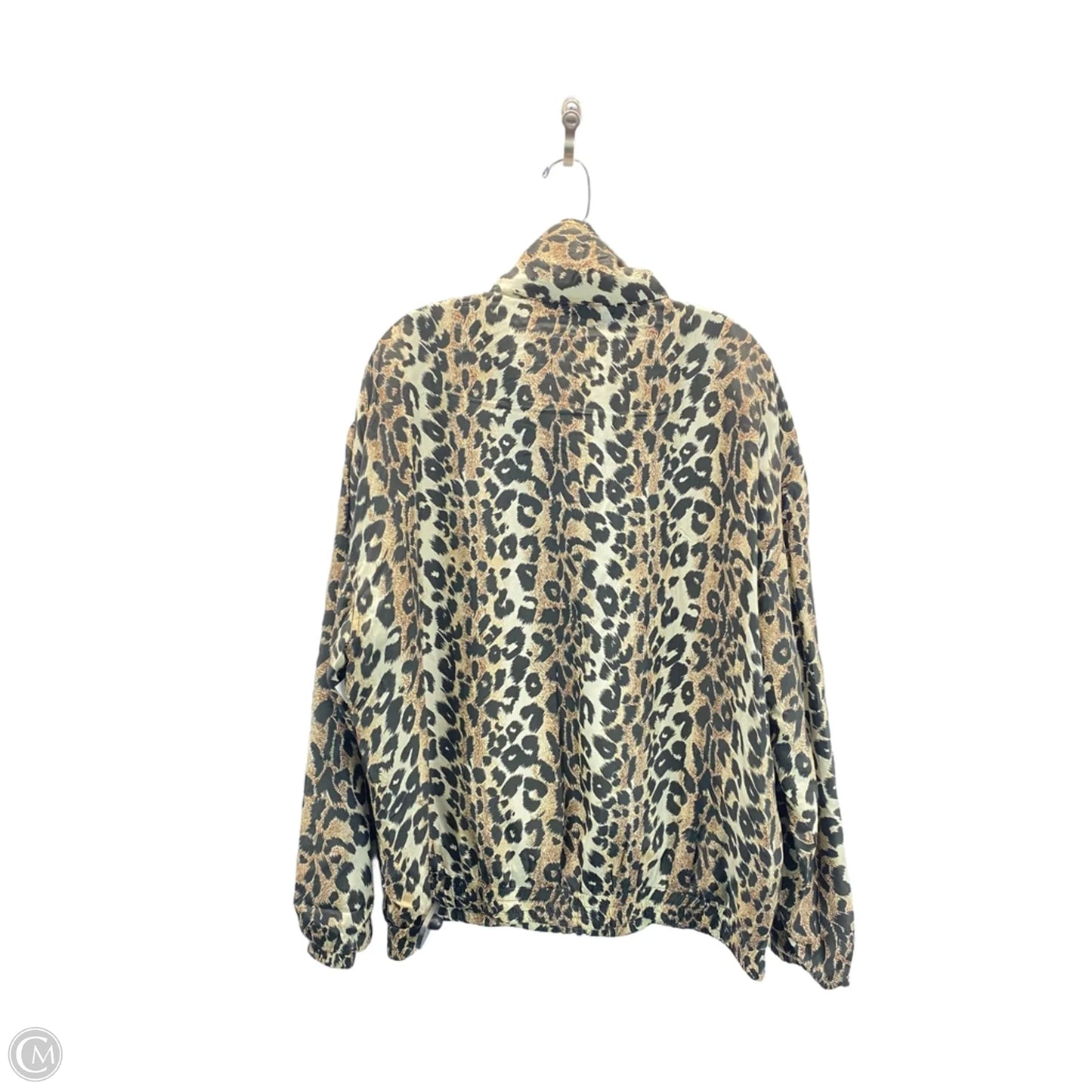 Jacket Other By Clothes Mentor In Leopard Print, Size: 1x