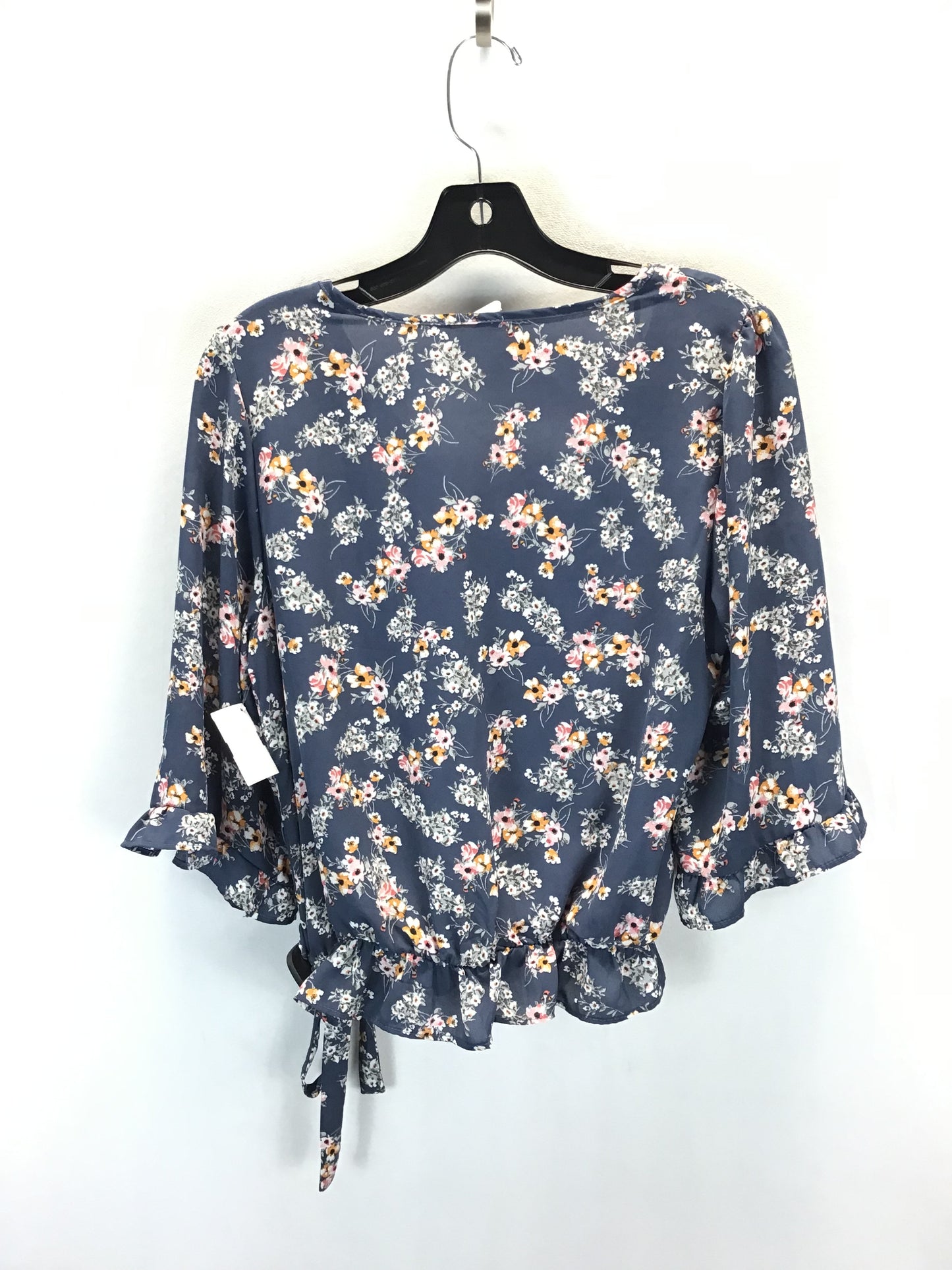 Top 3/4 Sleeve By Sienna Sky In Floral Print, Size:M