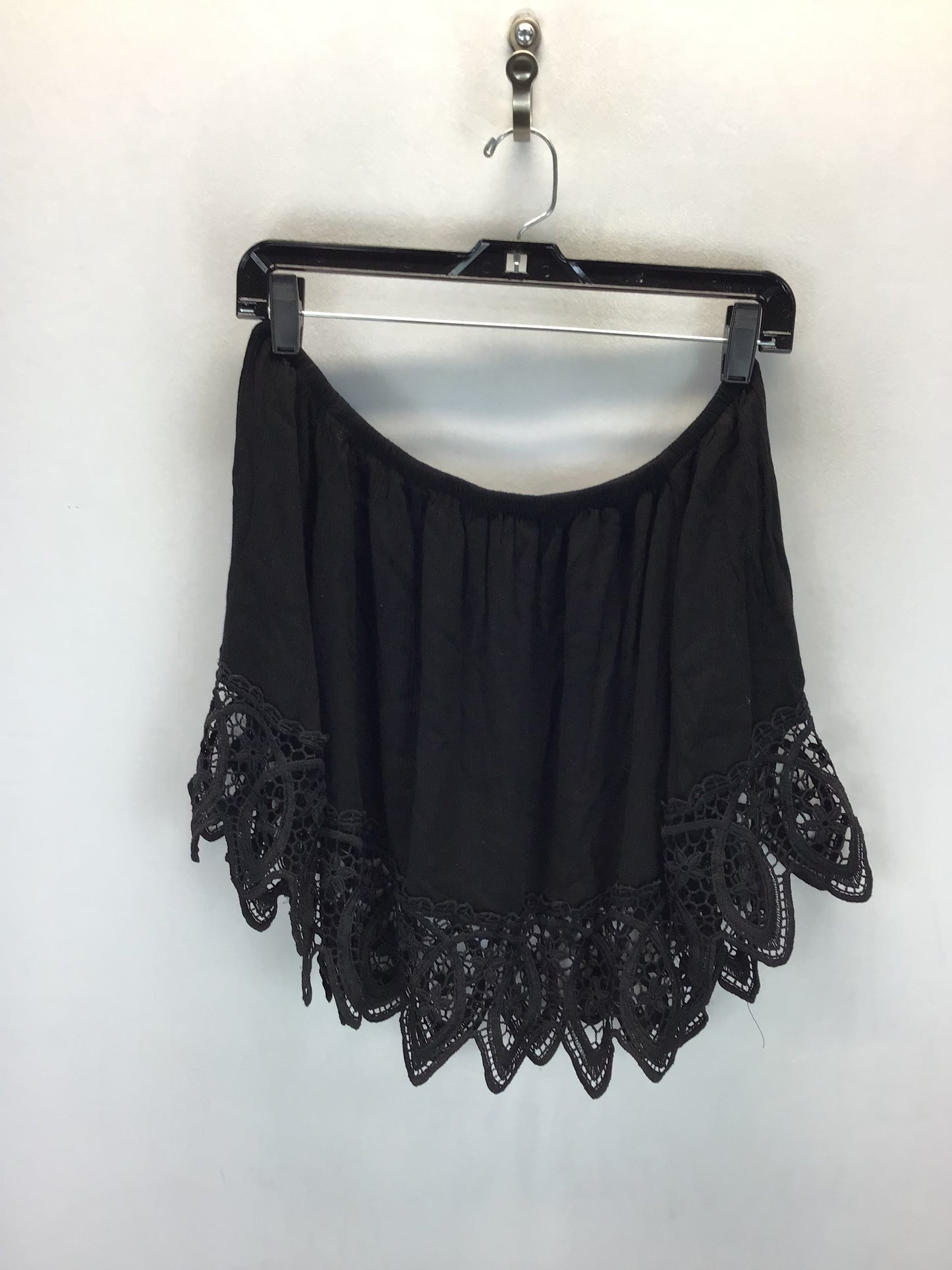 Top 3/4 Sleeve By Ambiance Apparel In Black, Size:M