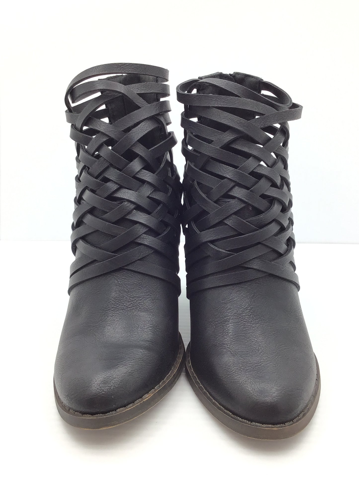 Boots Ankle Heels By Fergalicious Size: 7.5
