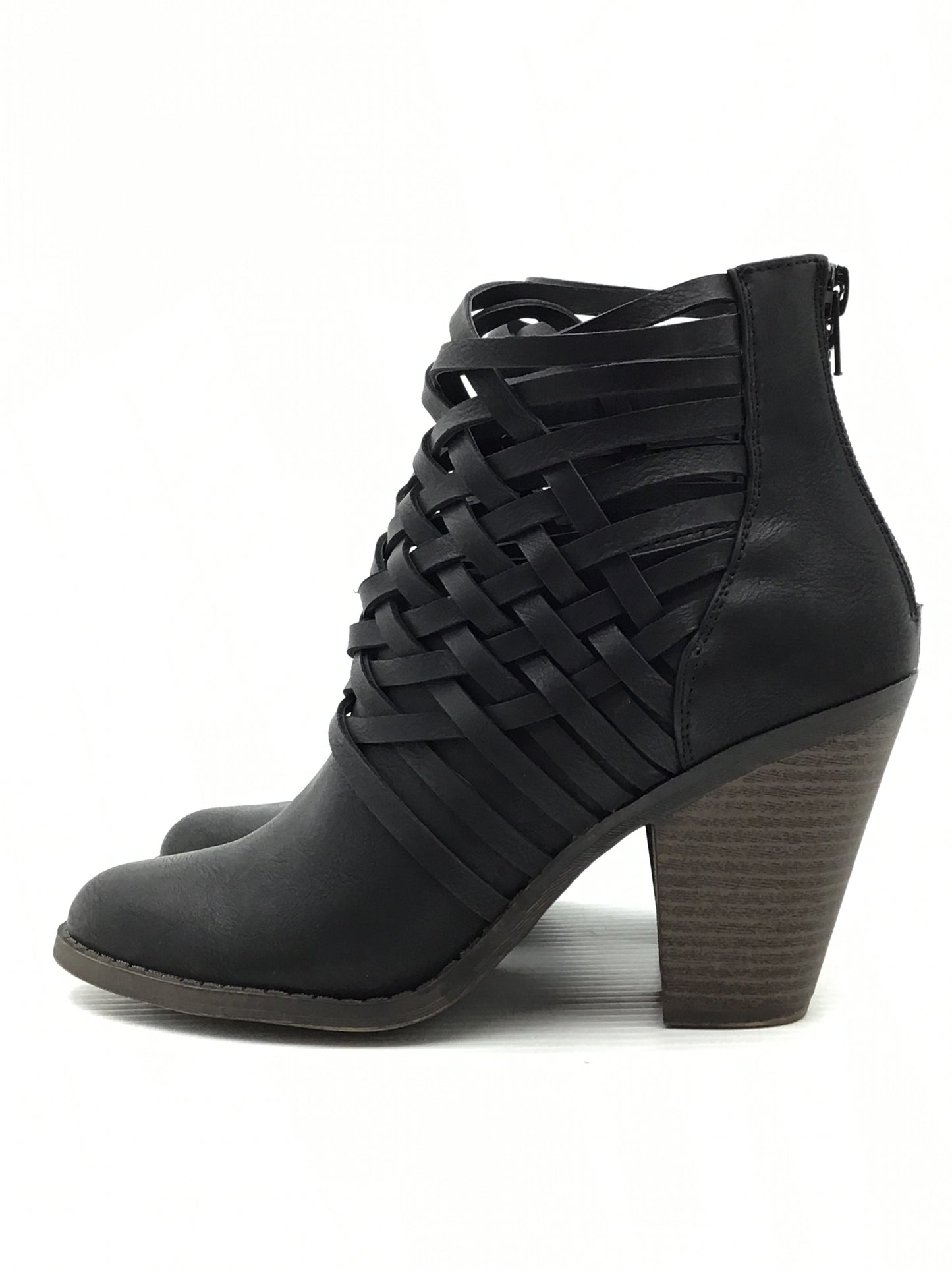 Boots Ankle Heels By Fergalicious Size: 7.5