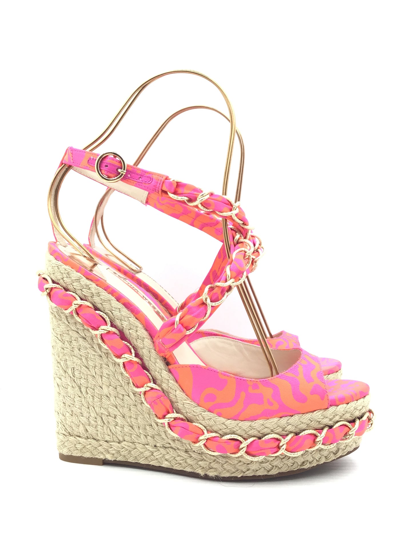 Sandals Heels Wedge By Cma Size: 9.5