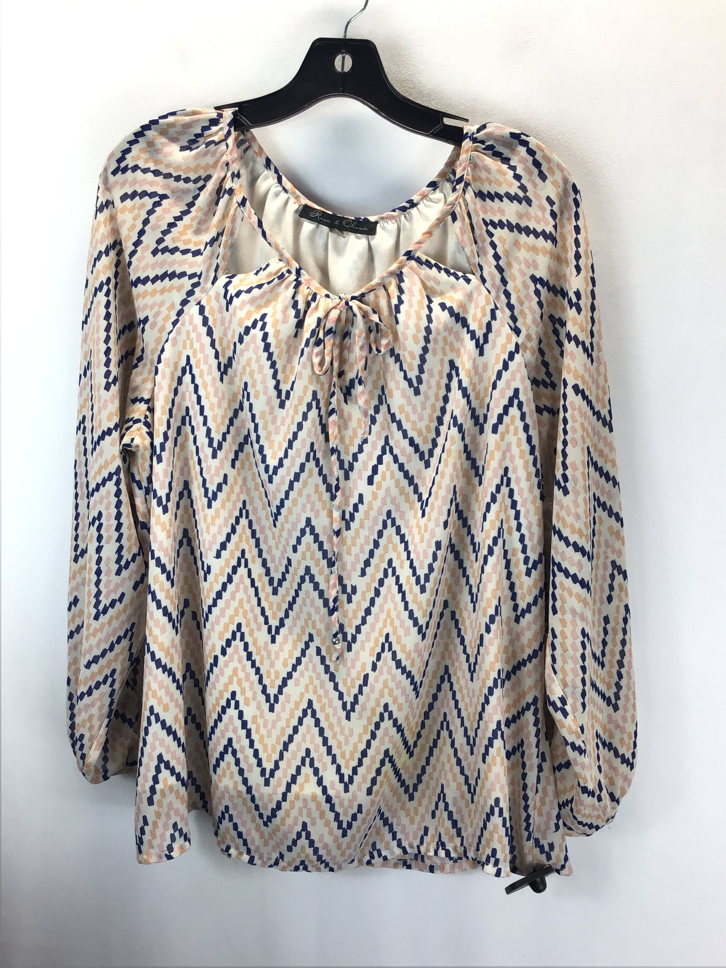 Blouse Long Sleeve By Rose And Olive Size: 1x