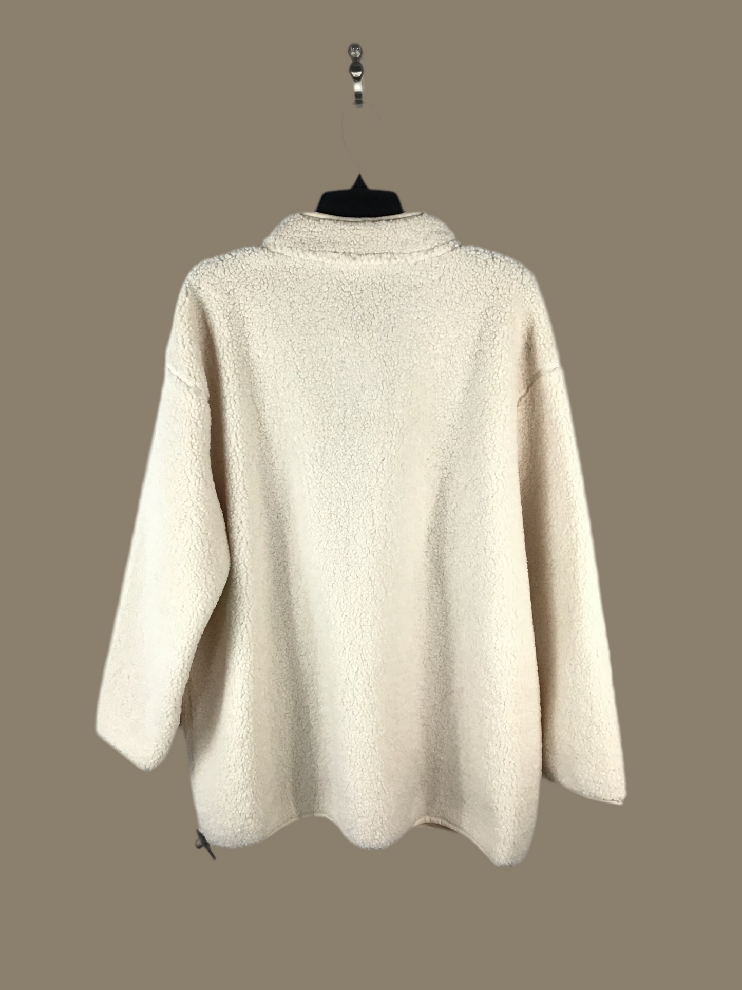 Sweater By Clothes Mentor In Cream, Size: L