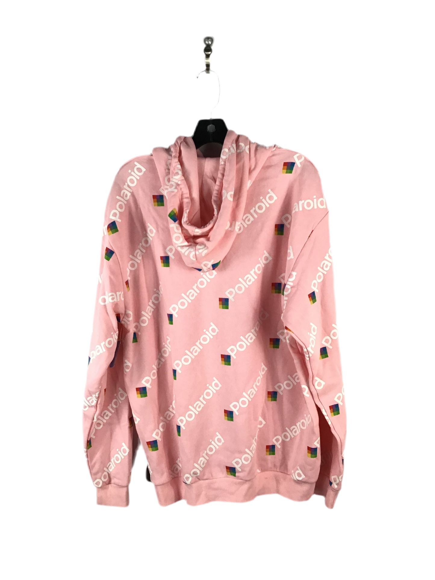 Sweatshirt Hoodie By Clothes Mentor In Pink, Size: L